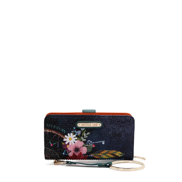 PORTAFOGLIO PIEGHEVOLE CON TRACOLLA NL SIGNATURE (DREAM COMES TRUE)