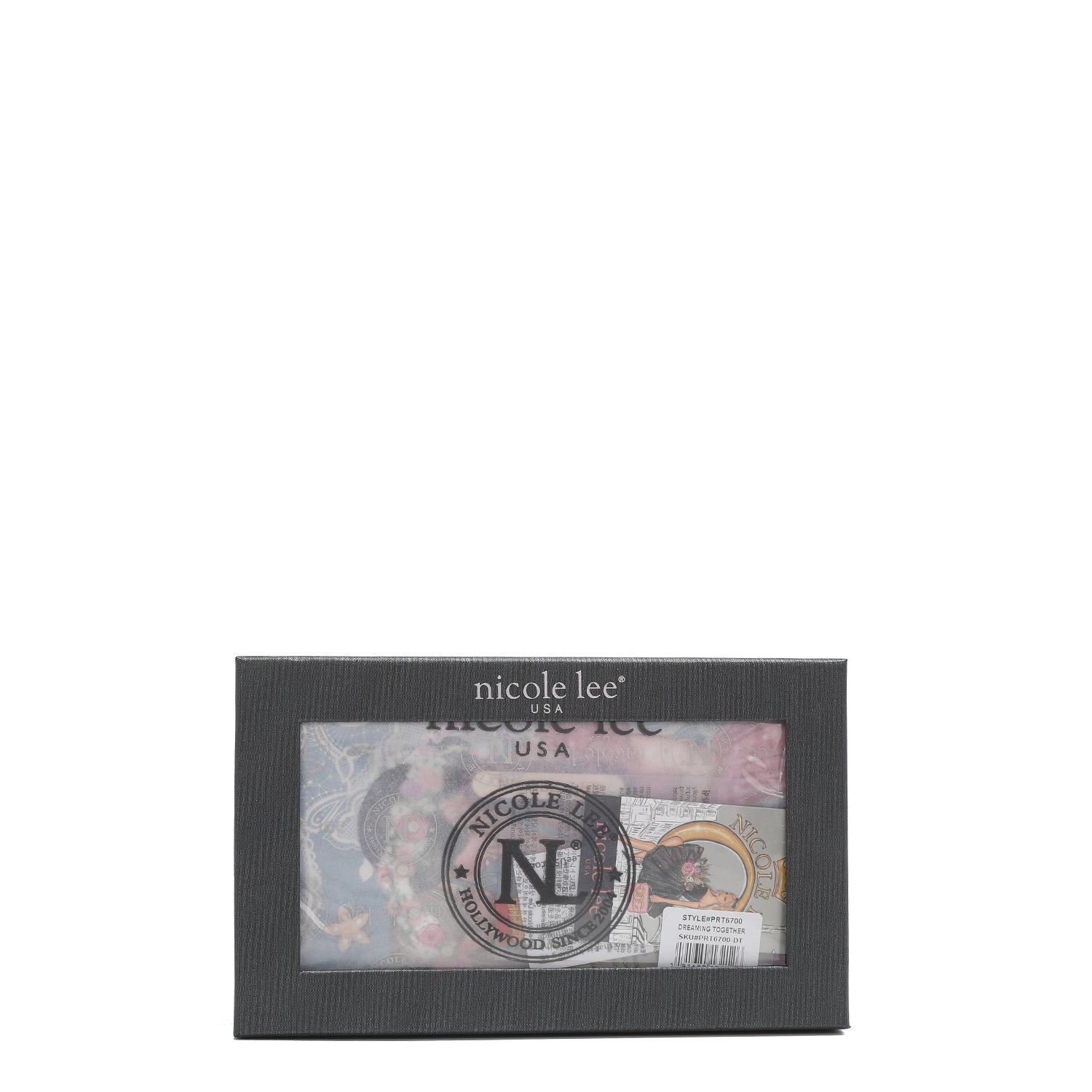 Mode gedrucktes Portfolio mit Reißverschluss