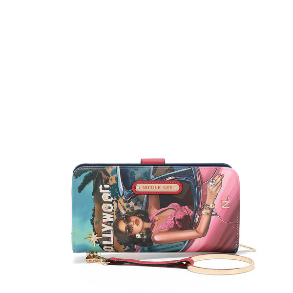 NL SIGNATURE FALTBRIEFTASCHE MIT RIEMEN (<tc>HOLLYWOOD DRIVE</tc> )