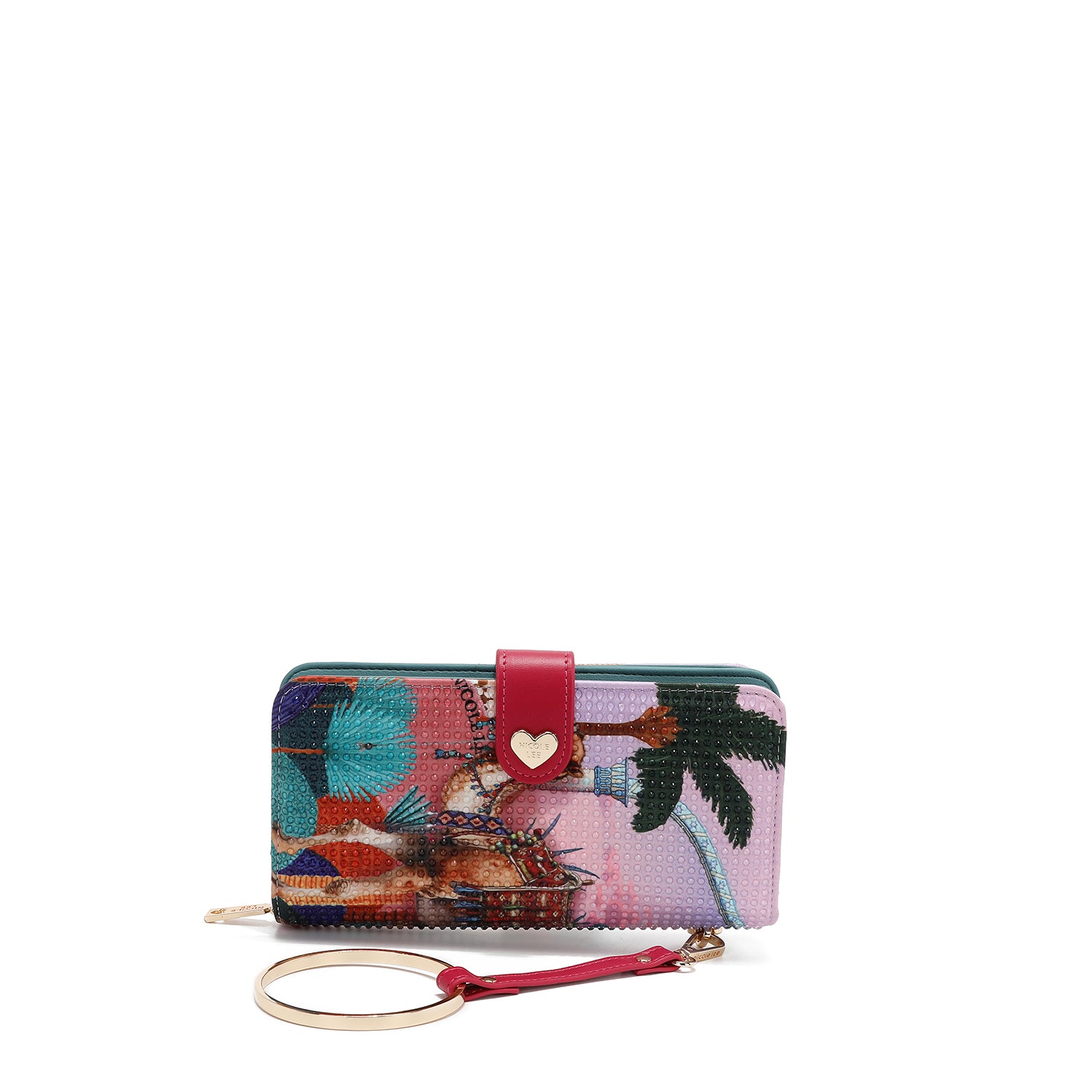 NL SIGNATURE FOLDABLE WALLET WITH STRAP (<tc>QUEEN CLEOPATRA</tc>)