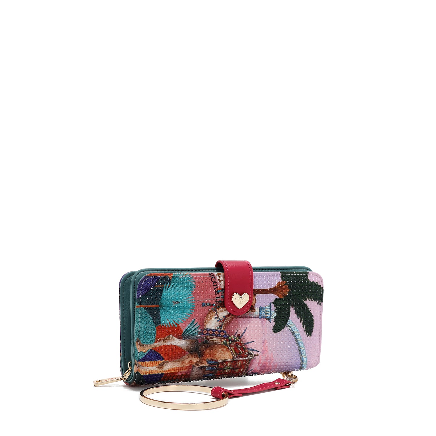 NL SIGNATURE FOLDABLE WALLET WITH STRAP (<tc>QUEEN CLEOPATRA</tc>)