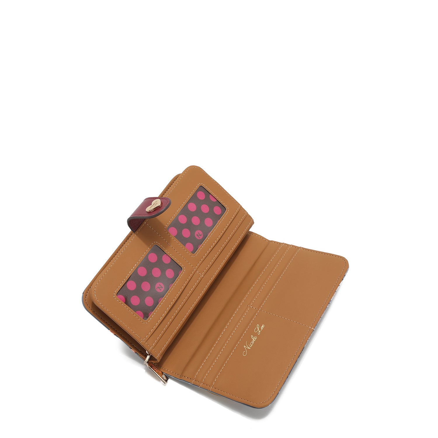 Mode gedrucktes Portfolio mit Reißverschluss