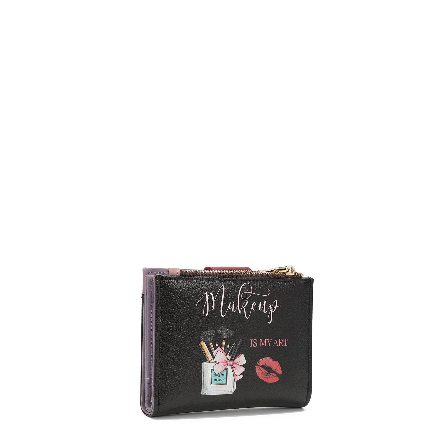 CARTERA DOBLE COMPACTA DE MODA CON BLOQUEO RFID