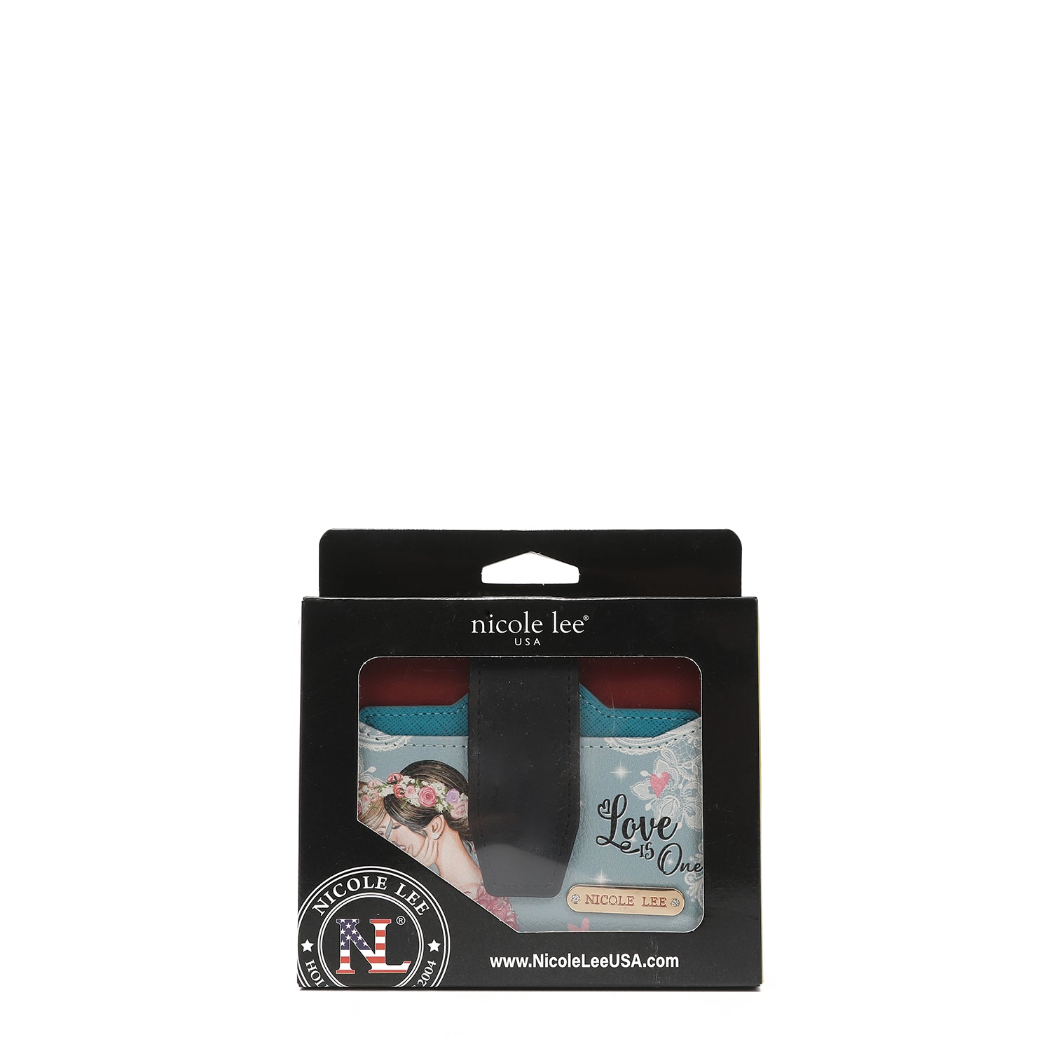 CARTERA DOBLE COMPACTA DE MODA CON BLOQUEO RFID