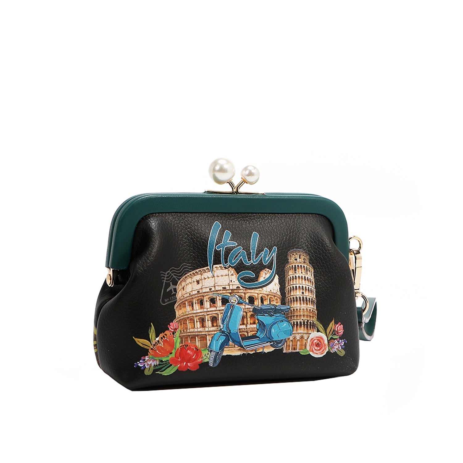 CHELSEA PERLENBRIEFTASCHE (<tc>MARTHA TRAVELS ITALY</tc>)