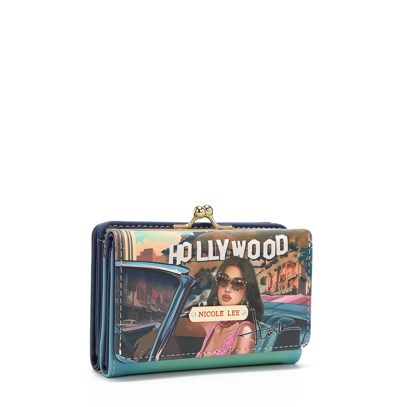 CARTERA TRIFOLD AGUSTINA (HOLLYWOOD DRIVE)