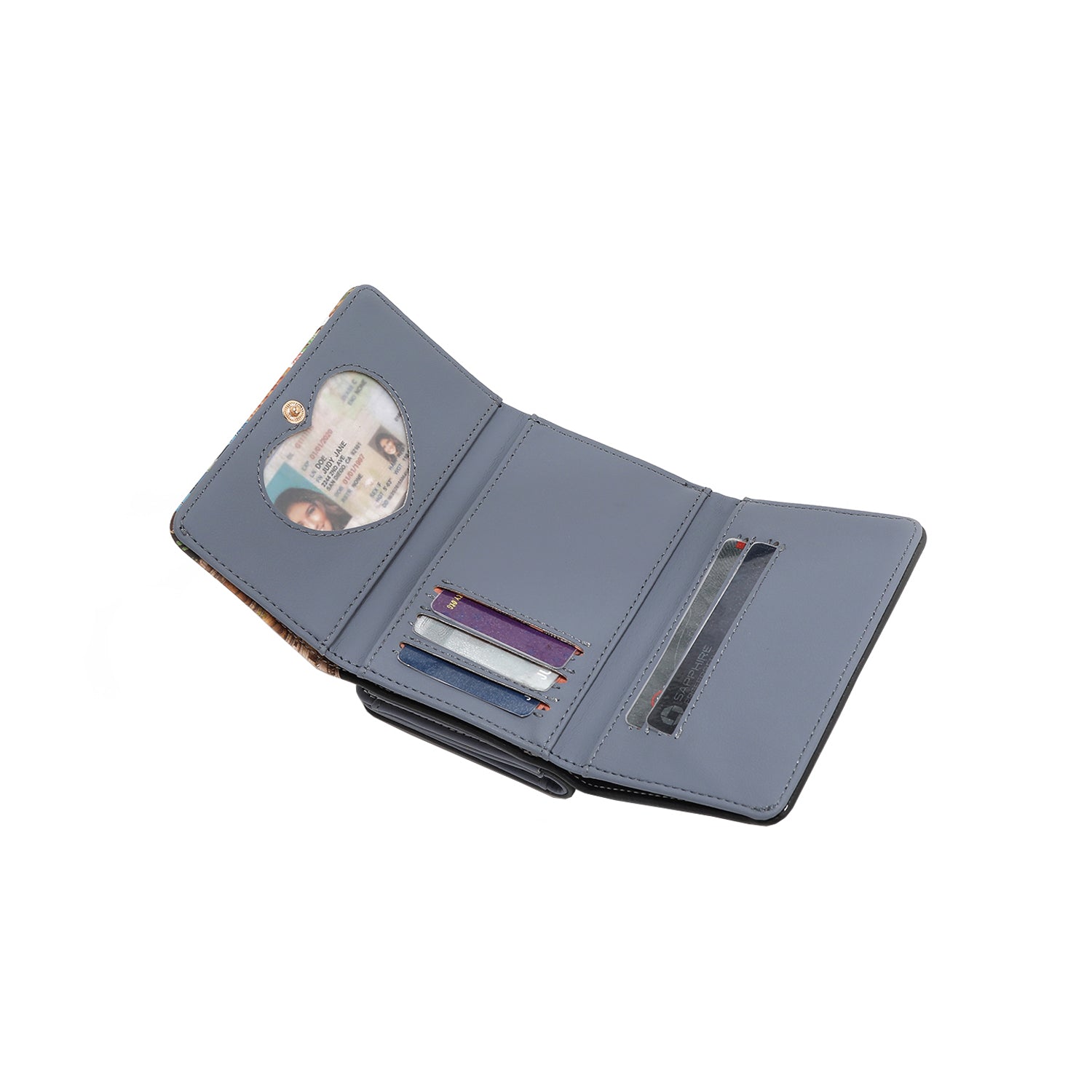 PORTAFOGLIO AGUSTINA TRIFOLD (<tc>MARTHA TRAVELS ITALY</tc>)