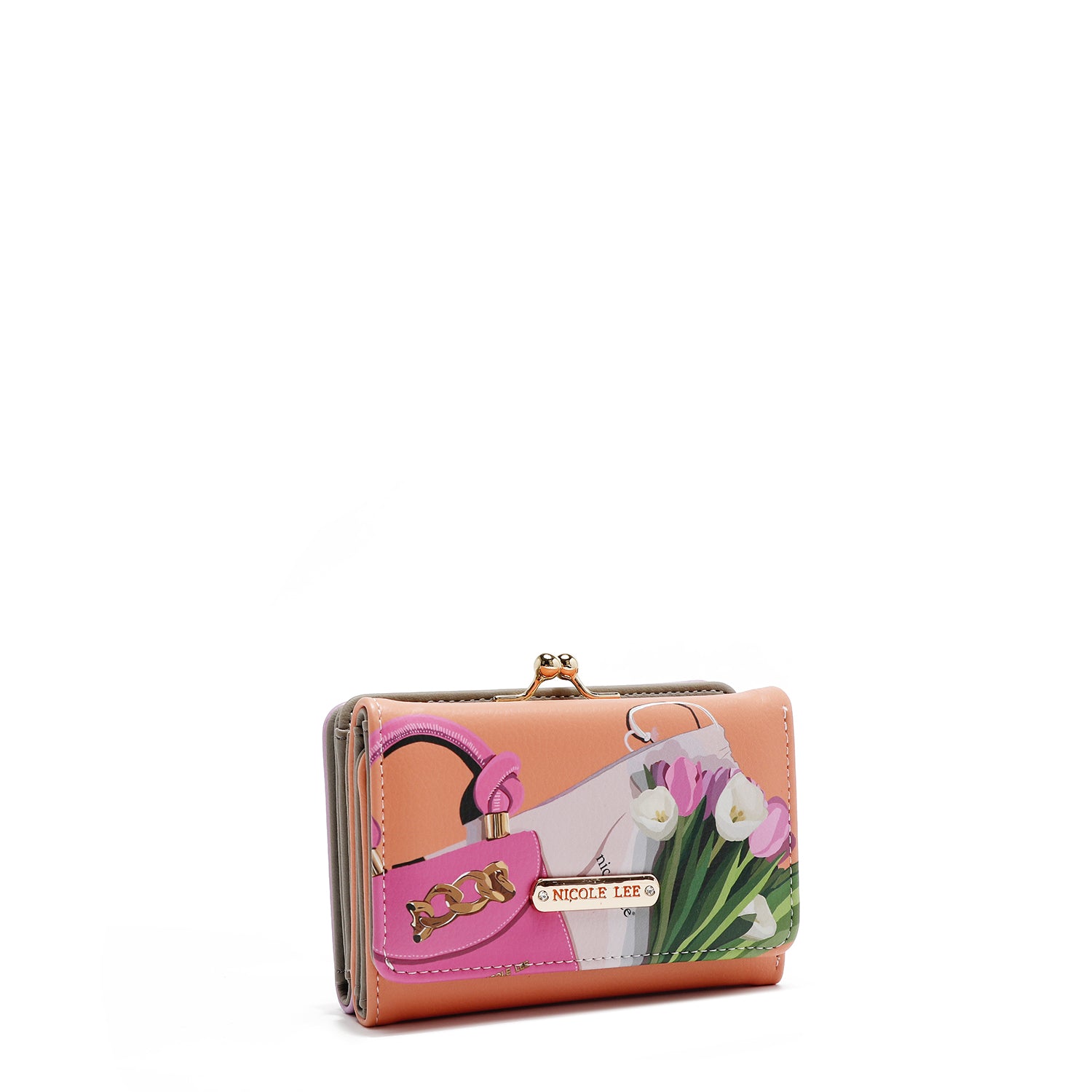 AGUSTINA TRIFOLD WALLET (<tc>VIOLET BLOSSOM</tc>)