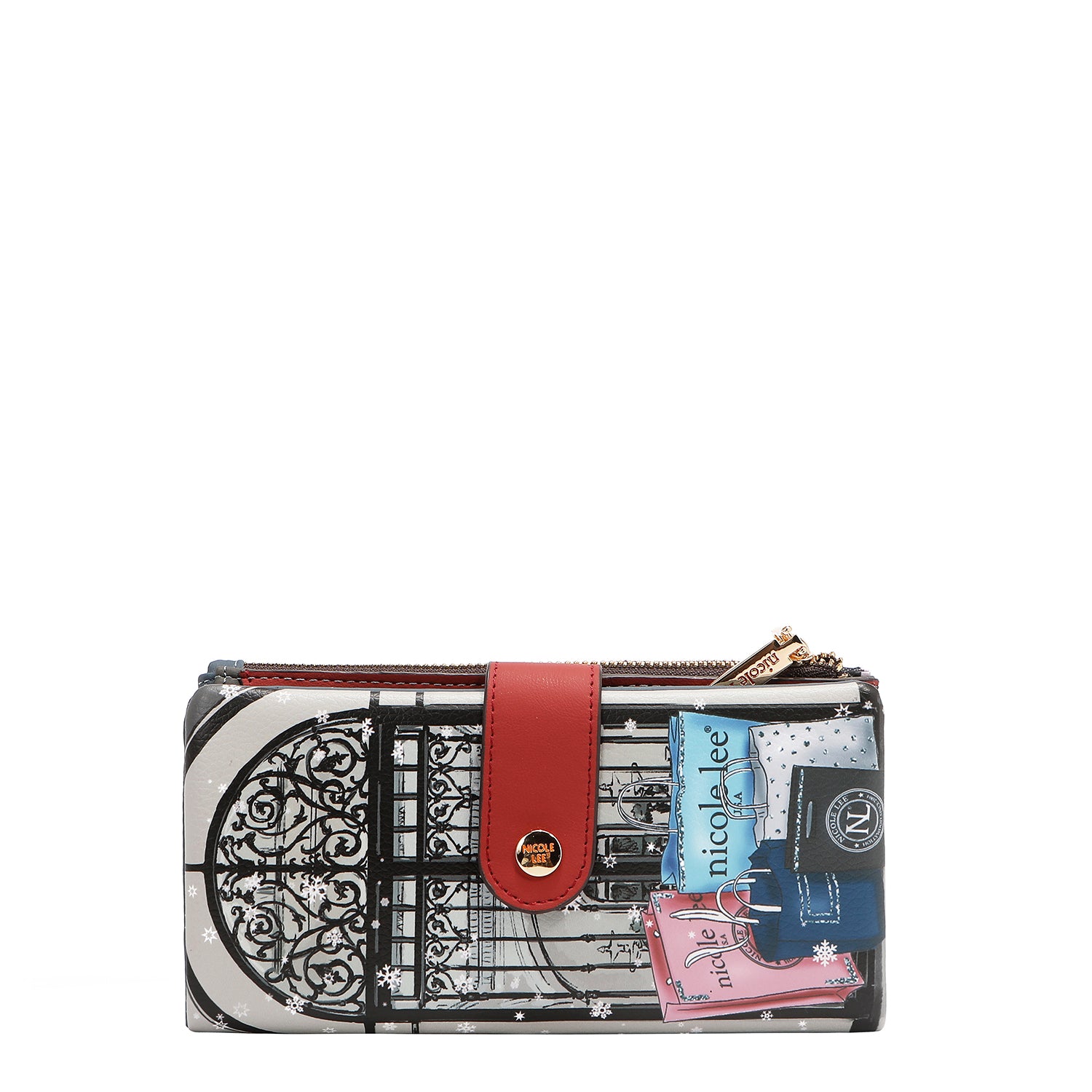 2-TEILIGES FALTBARES GELDBÖRSE (<tc>MODA SNOWFLAKE</tc>)