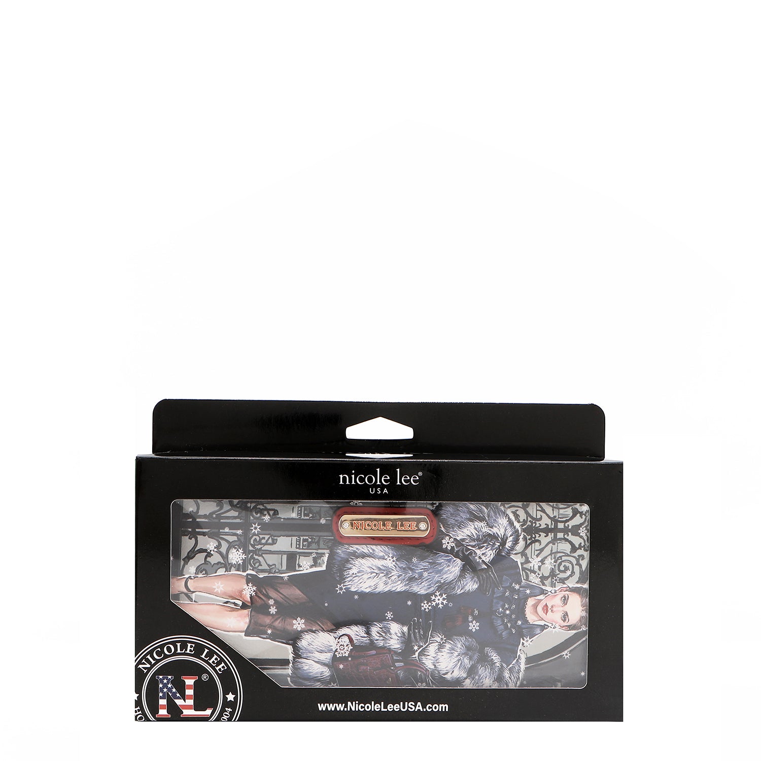 2-TEILIGES FALTBARES GELDBÖRSE (<tc>MODA SNOWFLAKE</tc>)