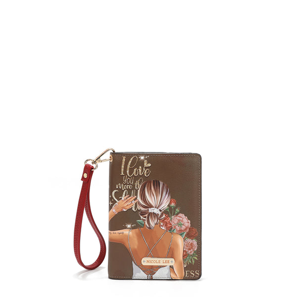 PASSPORT WALLET WITH STRAP (<tc>BLIND DATE</tc> )