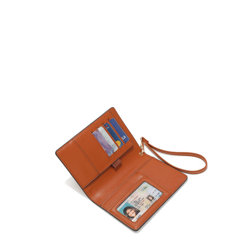 PASSPORT WALLET WITH STRAP (<tc>HOLLYWOOD DRIVE</tc> )