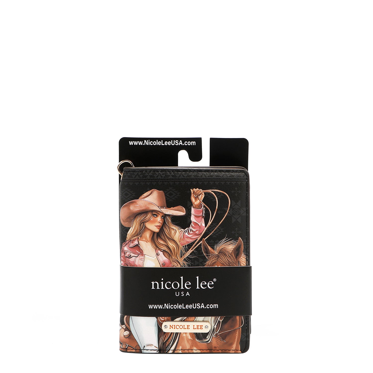 Reisepasshülle mit Riemen (<tc>SOFIA MONTANA</tc>)