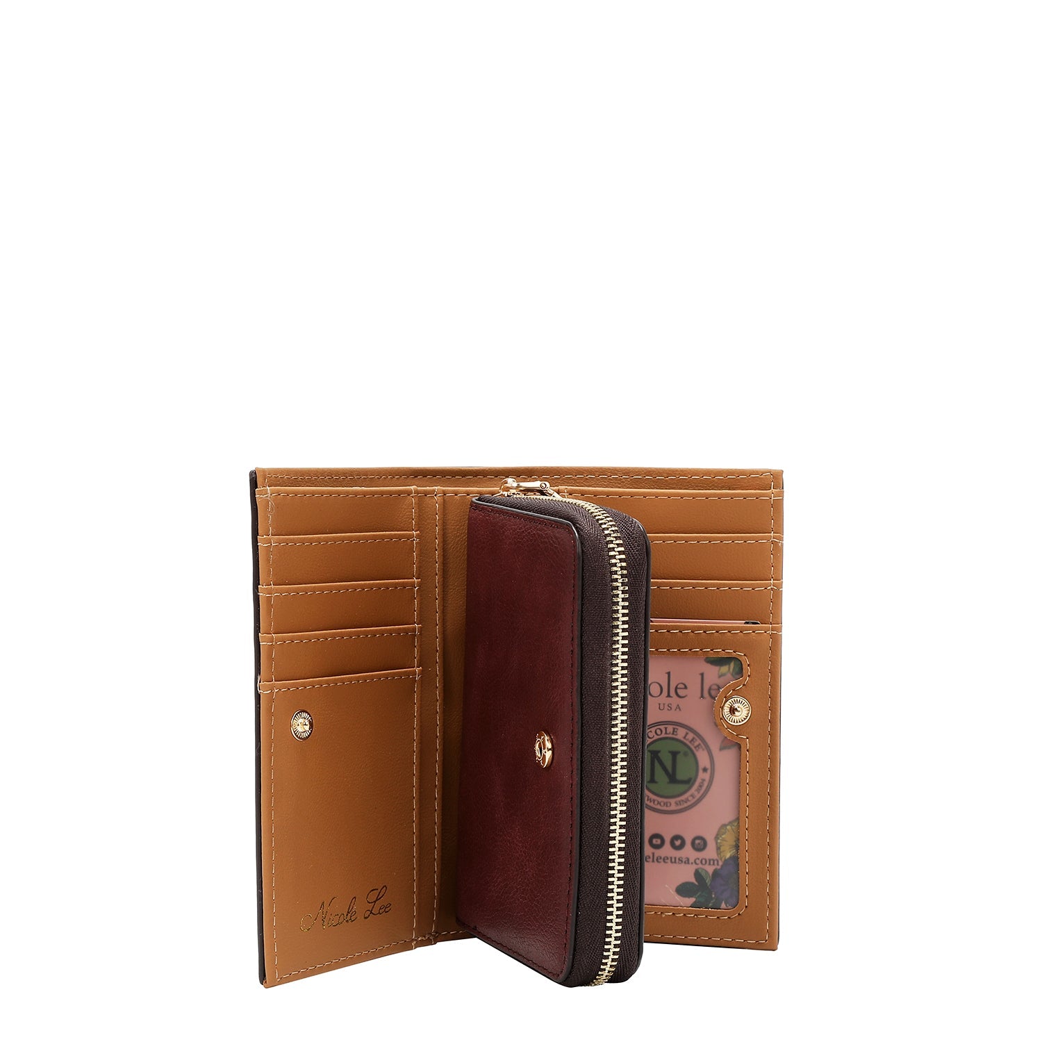 CARTERA PLEGABLE CON CREMALLERA CENTRAL (EMOTION)