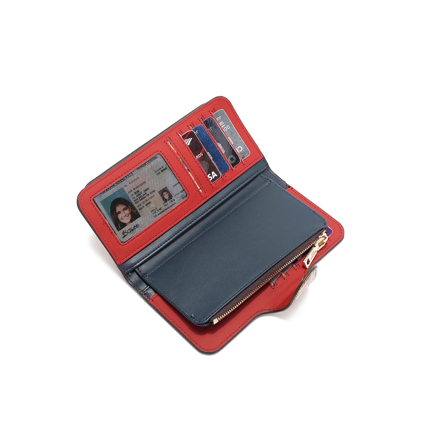 LAYERED FOLDABLE WALLET (<tc>MARTHA TRAVELS ITALY</tc>)