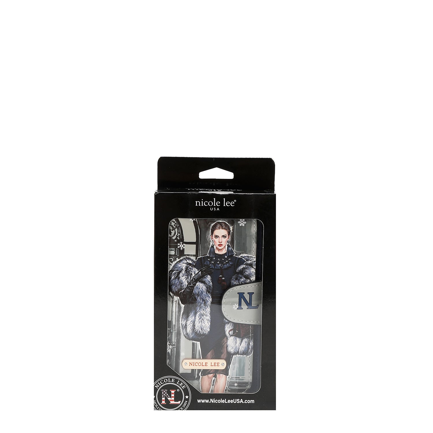 CARTERA PLEGABLE EN CAPAS (MODA SNOWFLAKE)