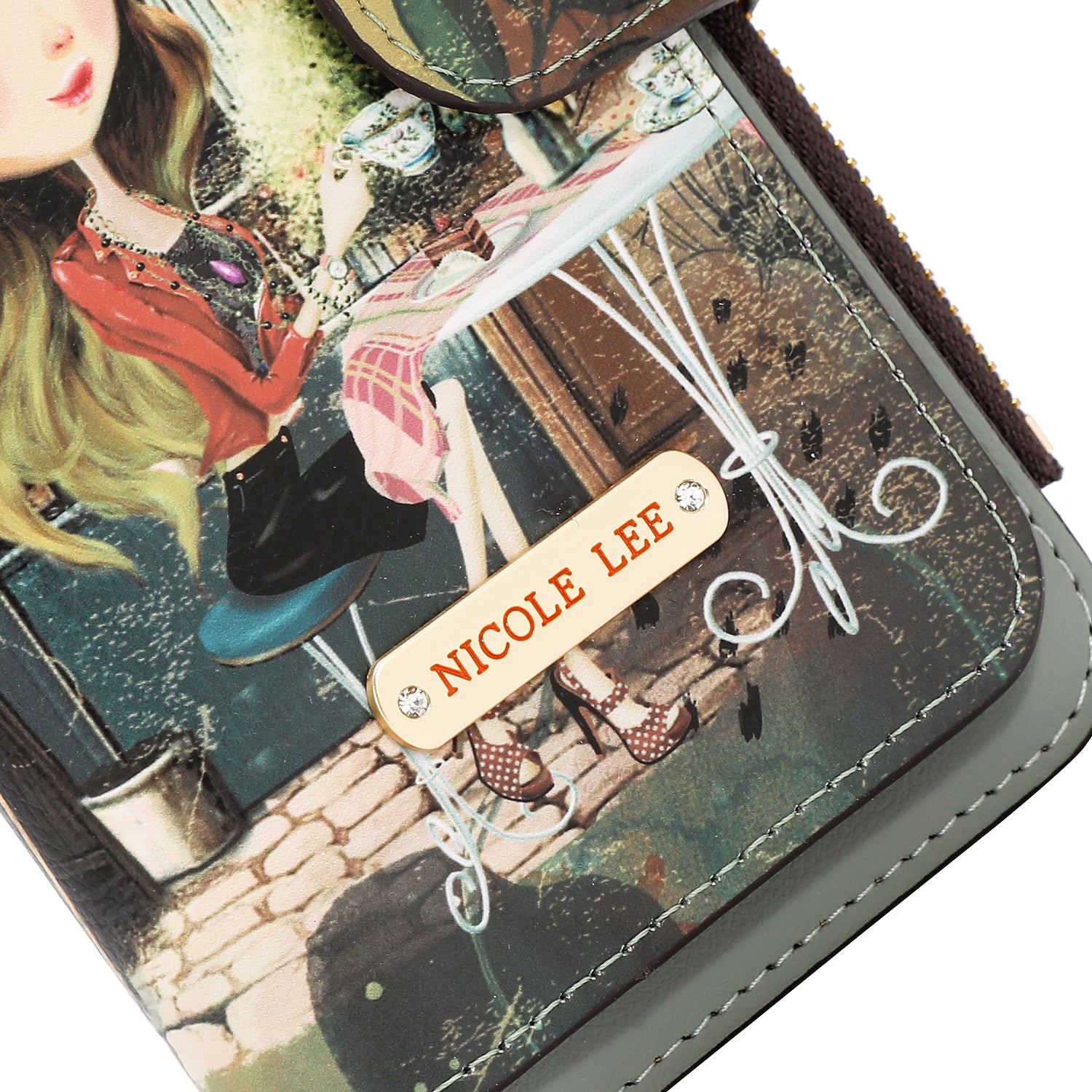 MEHRSCHICHTIGES, FALTBARES GELDBÖRSE (<tc>VIRTUAL FRIEND</tc>)