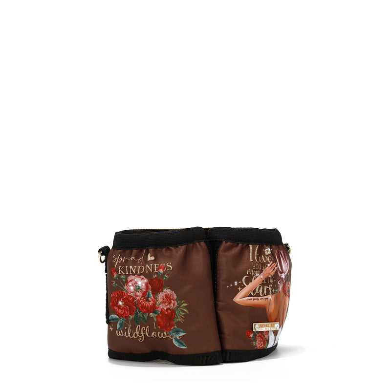 CROSSBODY BAG WITH CUP HOLDER (<tc>BLIND DATE</tc> )