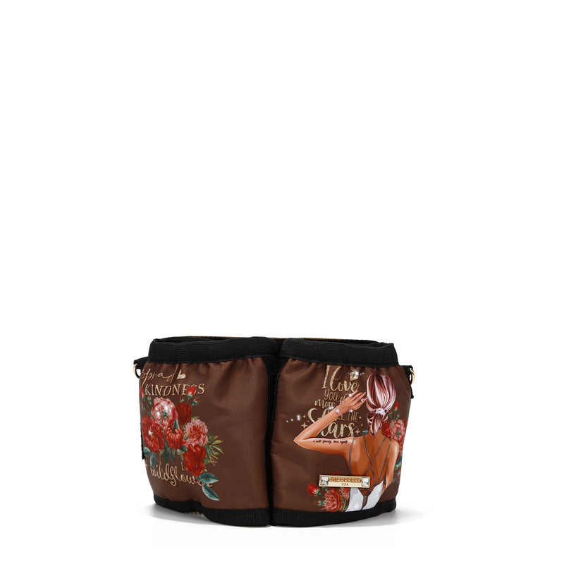 CROSSBODY BAG WITH CUP HOLDER (<tc>BLIND DATE</tc> )