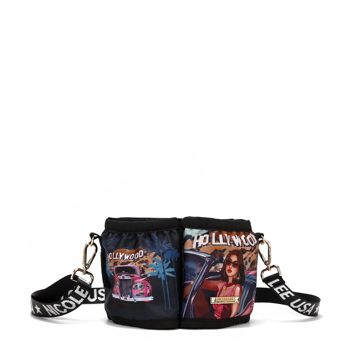 BORSA A TRACOLLA CON PORTA BICCHIERI (<tc><tc>Hollywood Drive</tc></tc>)