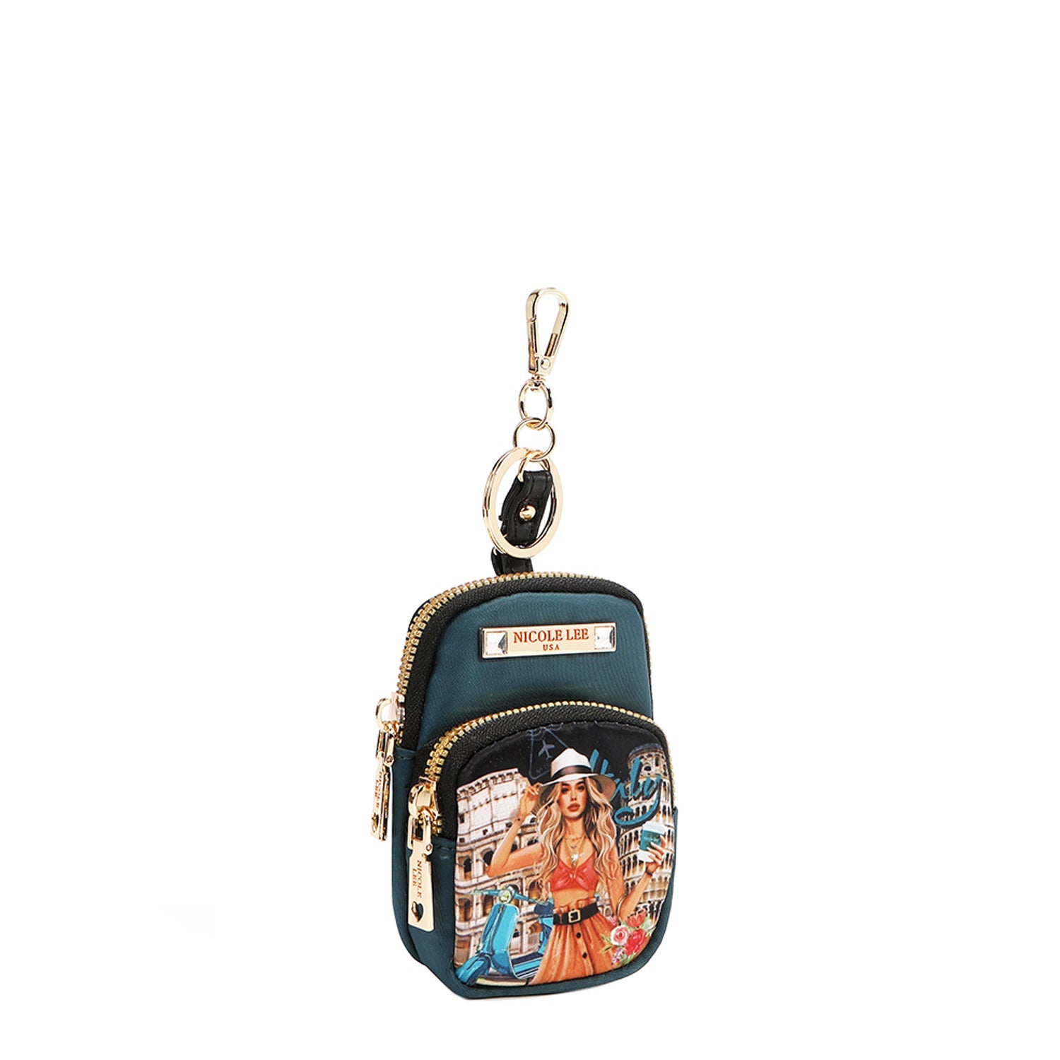 MINI MANDY BACKPACK KEYCHAIN ​​(<tc>MARTHA TRAVELS ITALY</tc>)