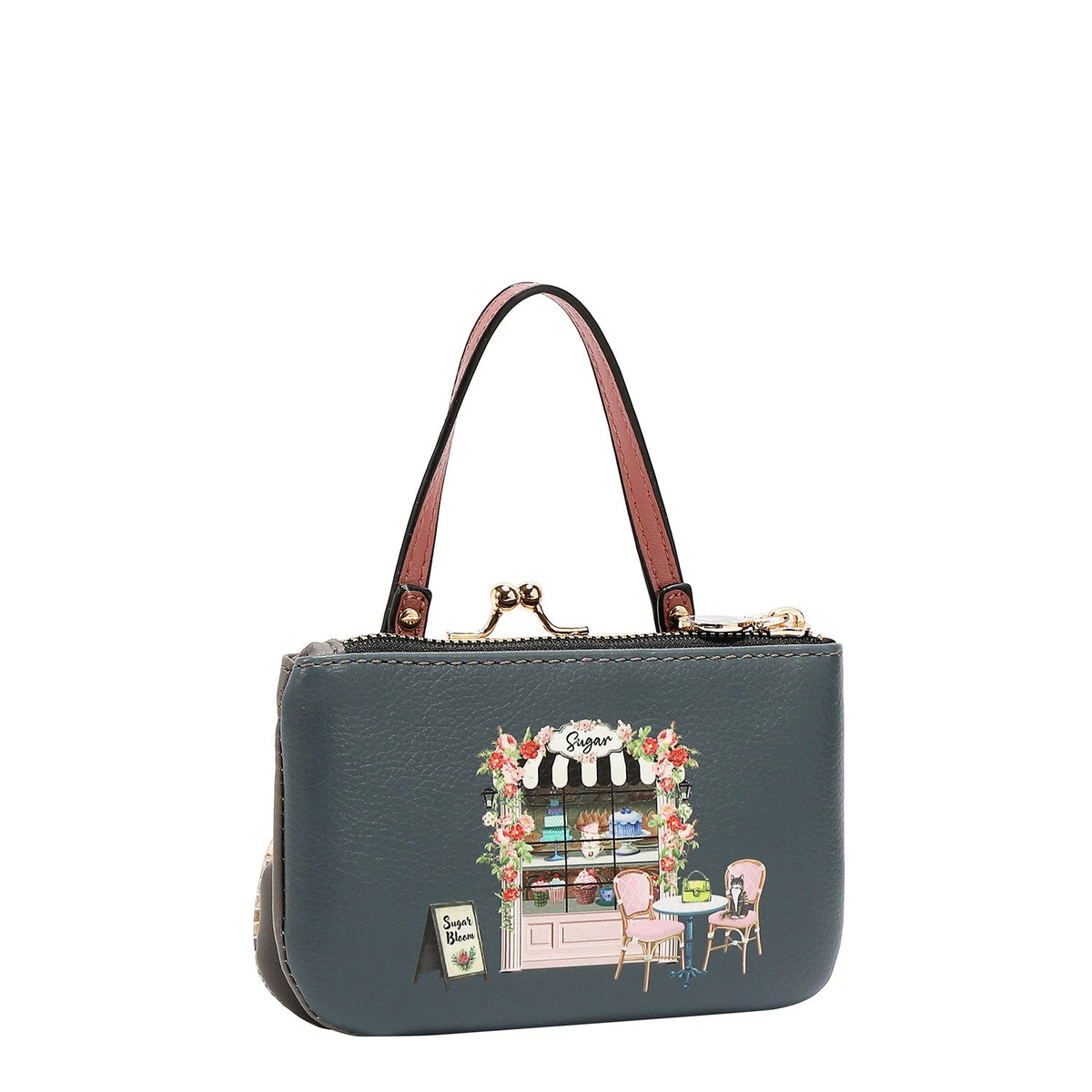 MINI BOLSO CON MARCO Y ASA SUPERIOR (SUGAR DAY)