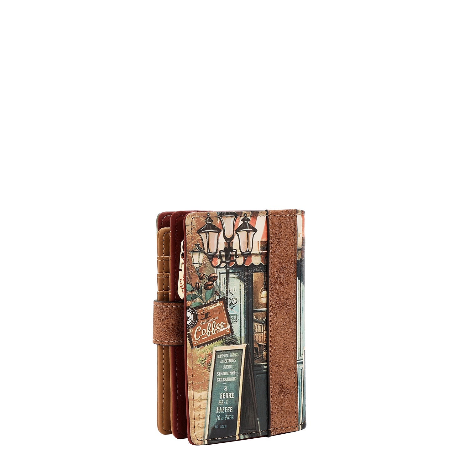 KOMPAKTER GELDBÖRSENORGANIZER MIT SCHNAPPVERSCHLUSS (<tc>VIRTUAL FRIEND</tc>)