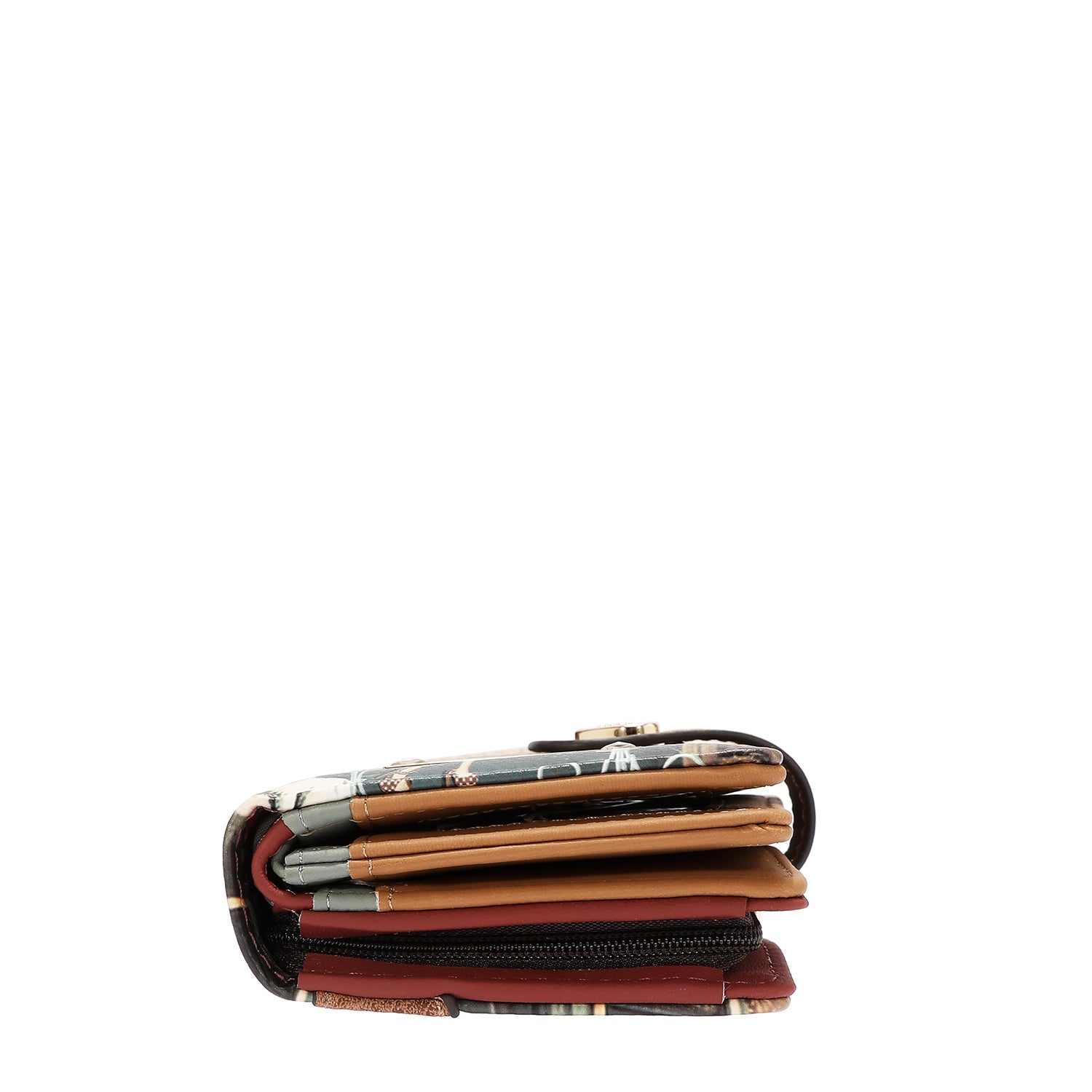 KOMPAKTER GELDBÖRSENORGANIZER MIT SCHNAPPVERSCHLUSS (<tc>VIRTUAL FRIEND</tc>)