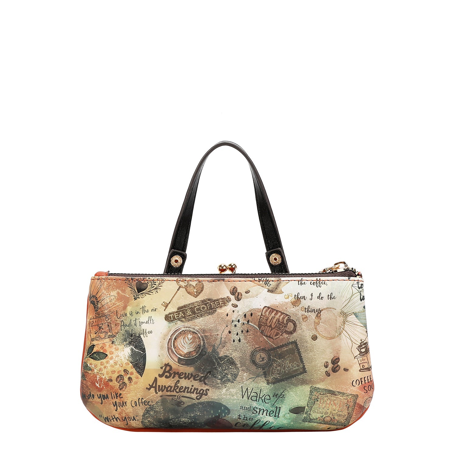 MEDIUM BAG WITH FRAME AND TOP HANDLE (<tc>VIRTUAL FRIEND</tc>)