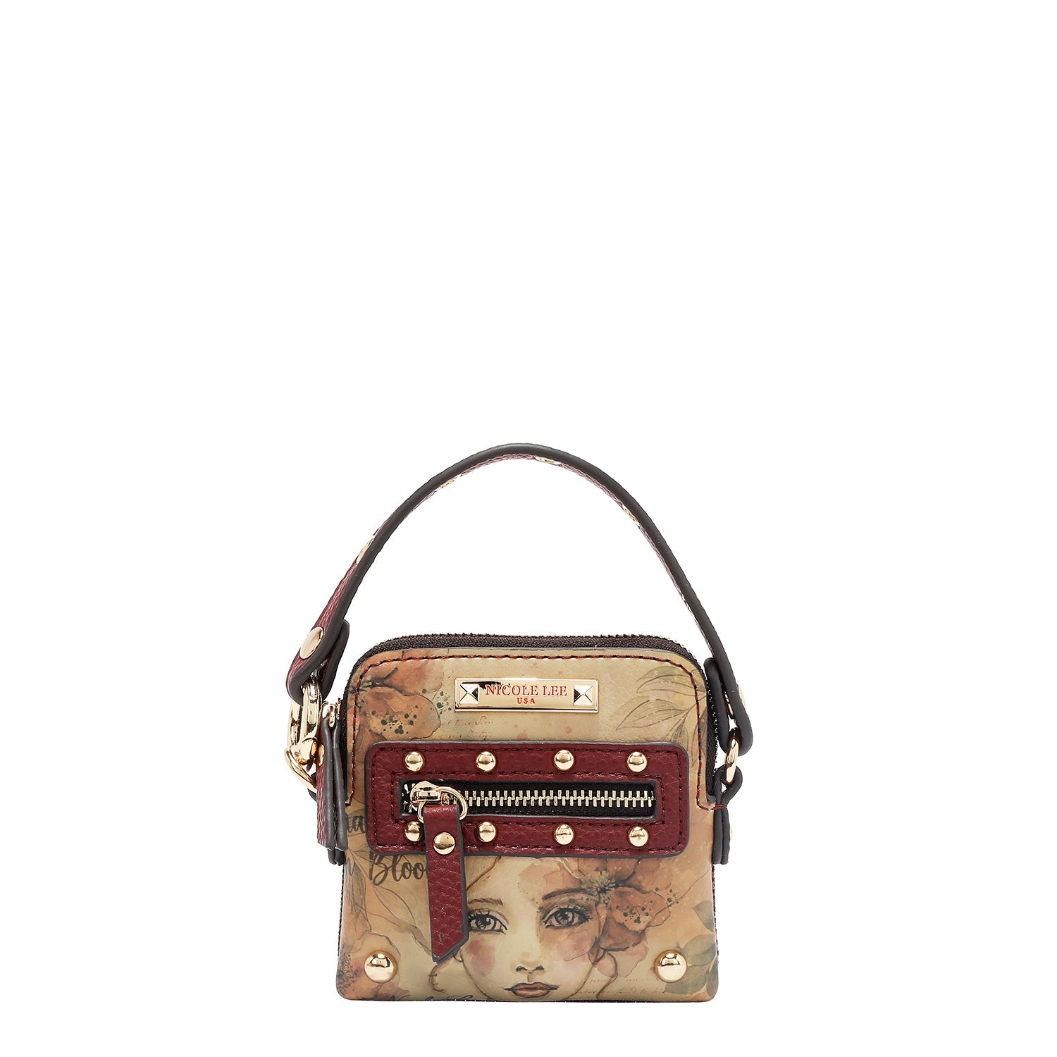 MINI BOLSO BANDOLERA CON ASA SUPERIOR (REFLECTION OF LOVE)