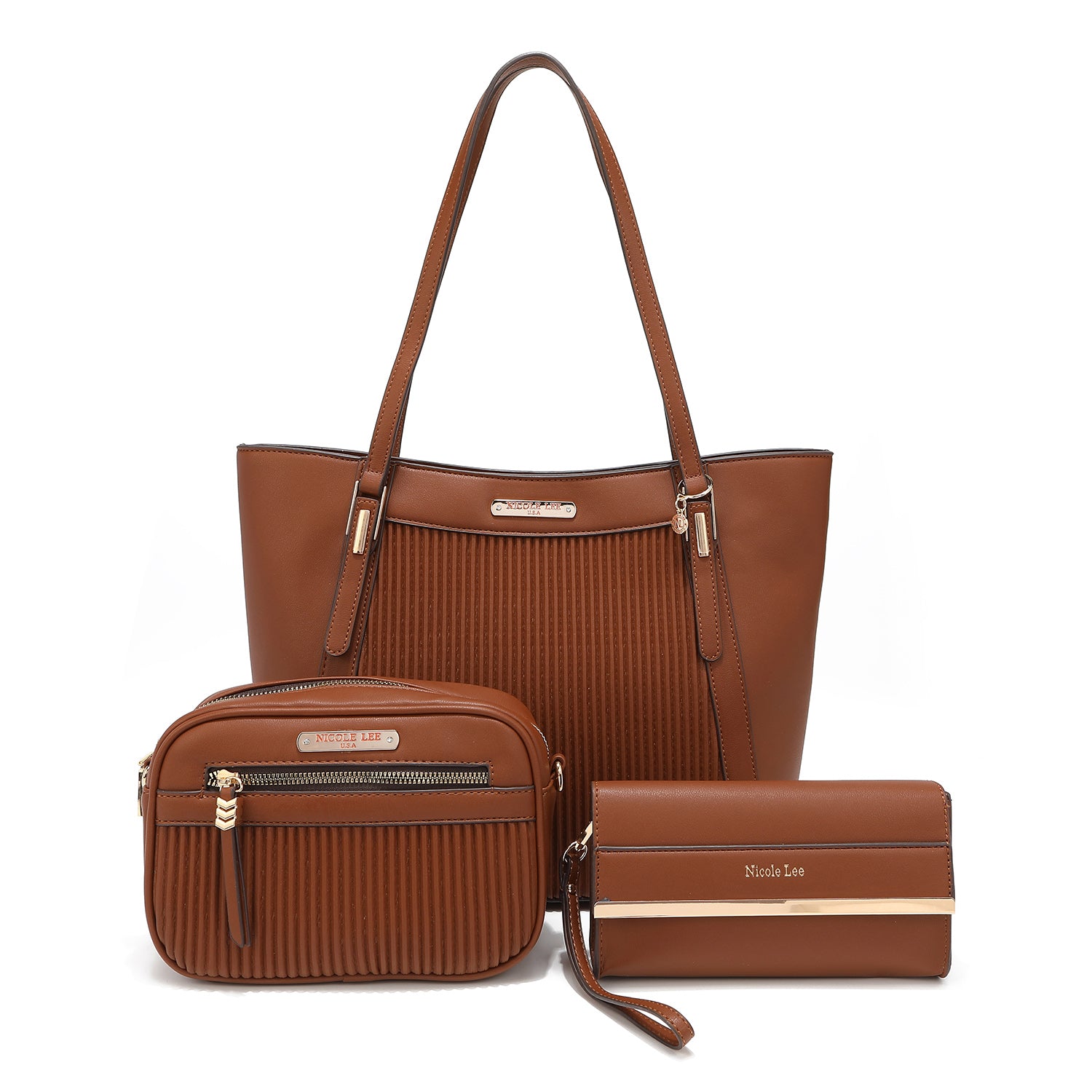 SET 3 PEZZI (BORSA SHOPPER, BORSA A TRACOLLA, ASTUCCIO)