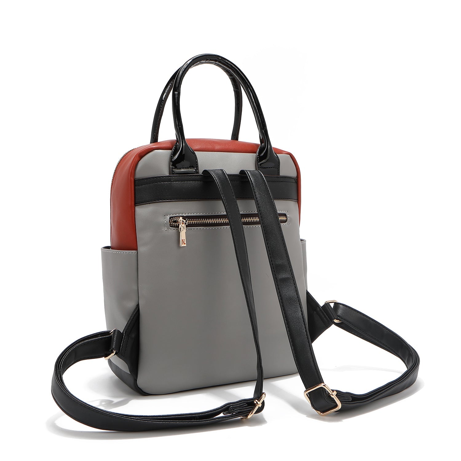 3-TEILIGES SET (RUCKSACK, UMHÄNGETASCHE, GELDBÖRSE) (<tc>VIOLET BLOSSOM</tc>)