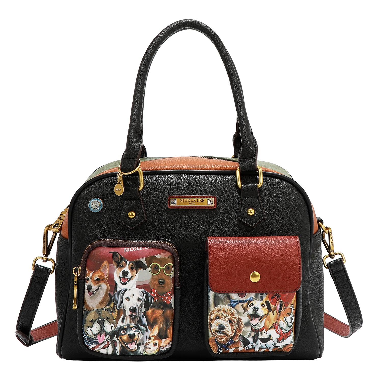 CONJUNTO DE 3 PIEZAS (BOLSO, BANDOLERA, CARTERA) (BEST SMILE)