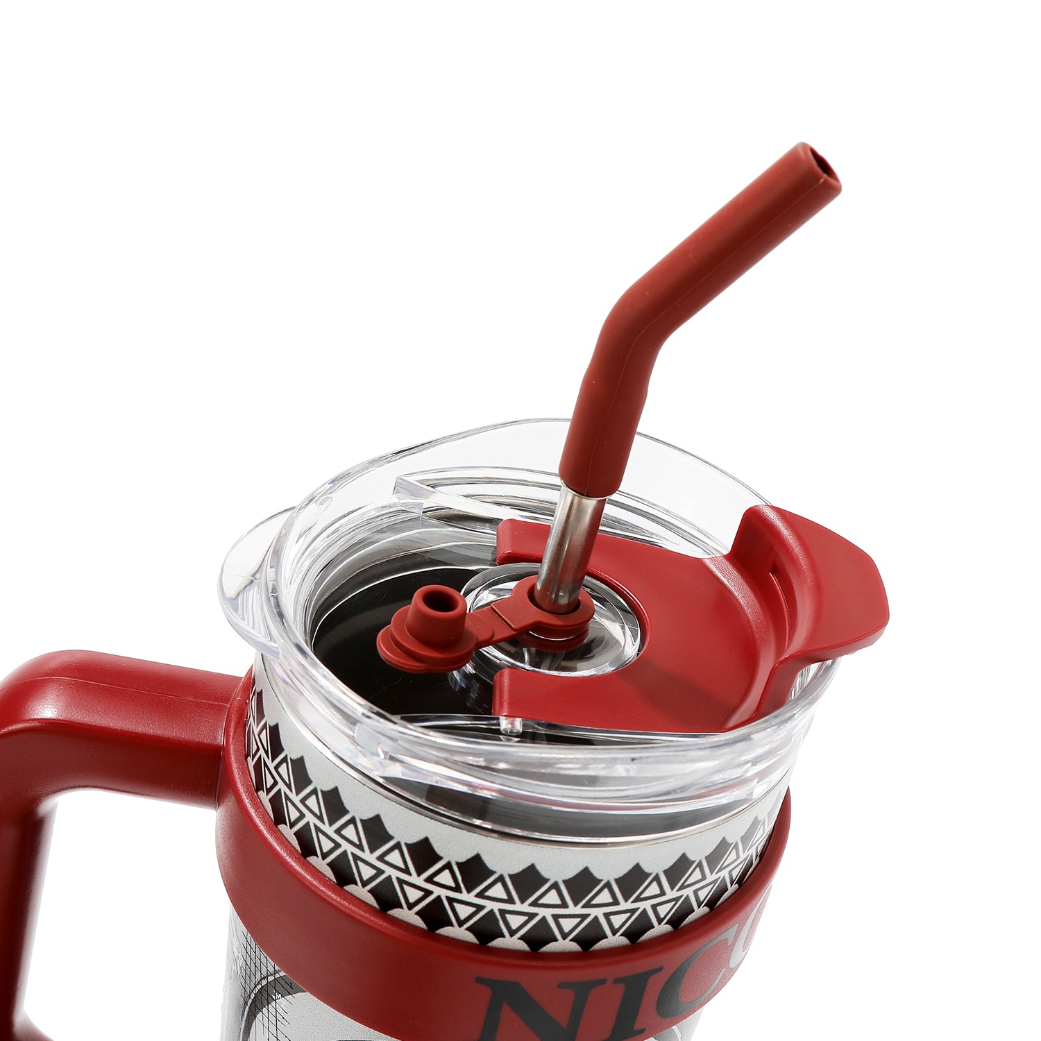 1,2L DESIGNERBECHER MIT GRIFF (<tc>MODA SNOWFLAKE</tc>)