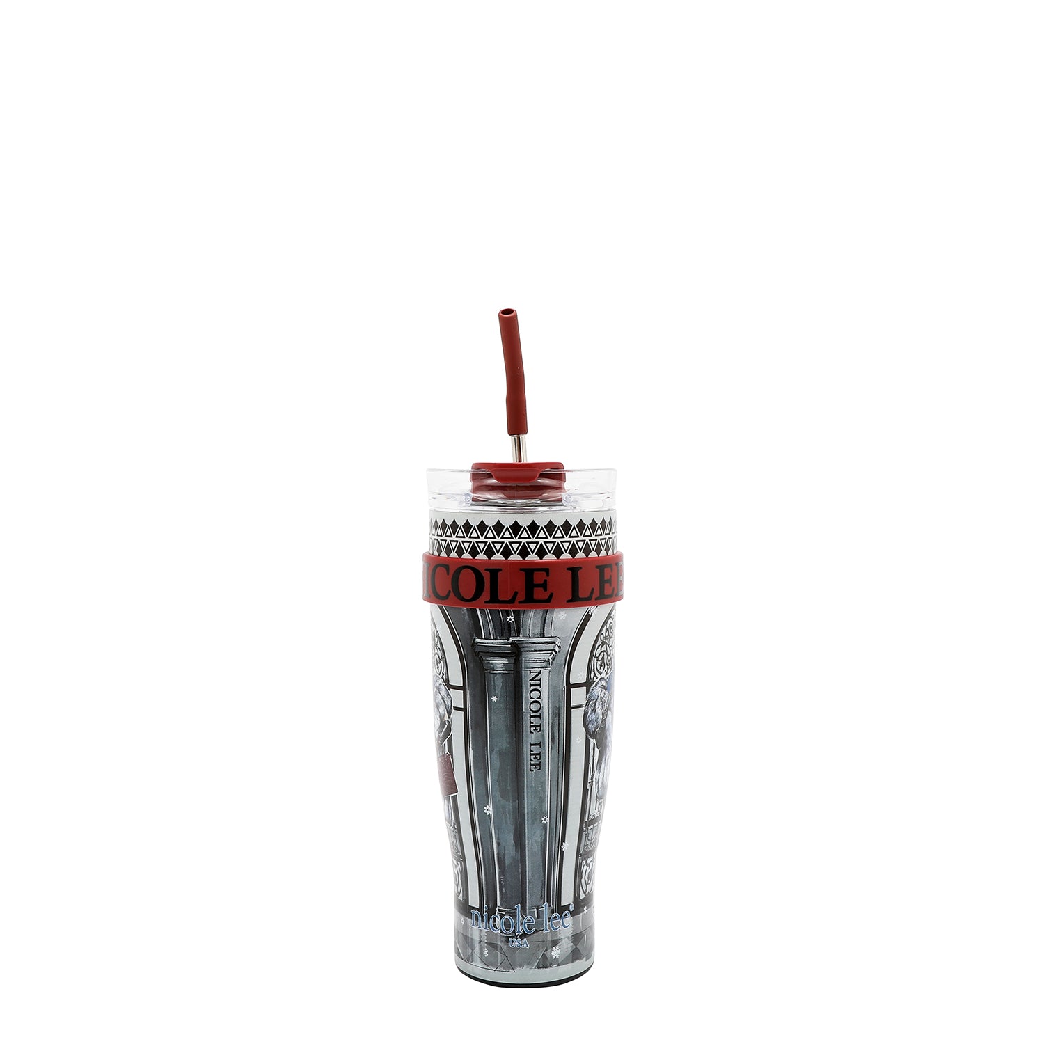 1,2L DESIGNERBECHER MIT GRIFF (<tc>MODA SNOWFLAKE</tc>)