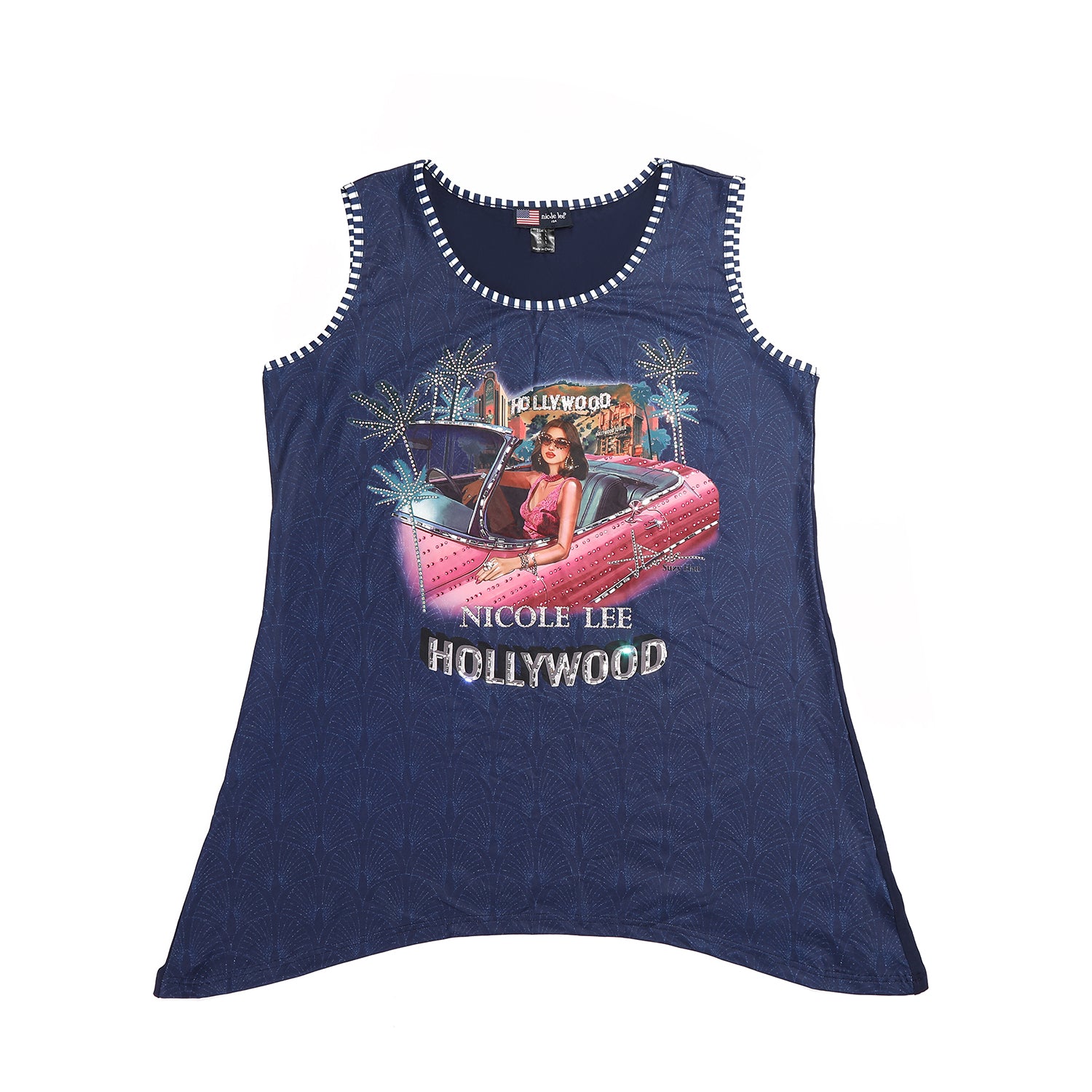 TUNIQUE À PAILLETTES NICOLE LEE (<tc>HOLLYWOOD DRIVE</tc>)