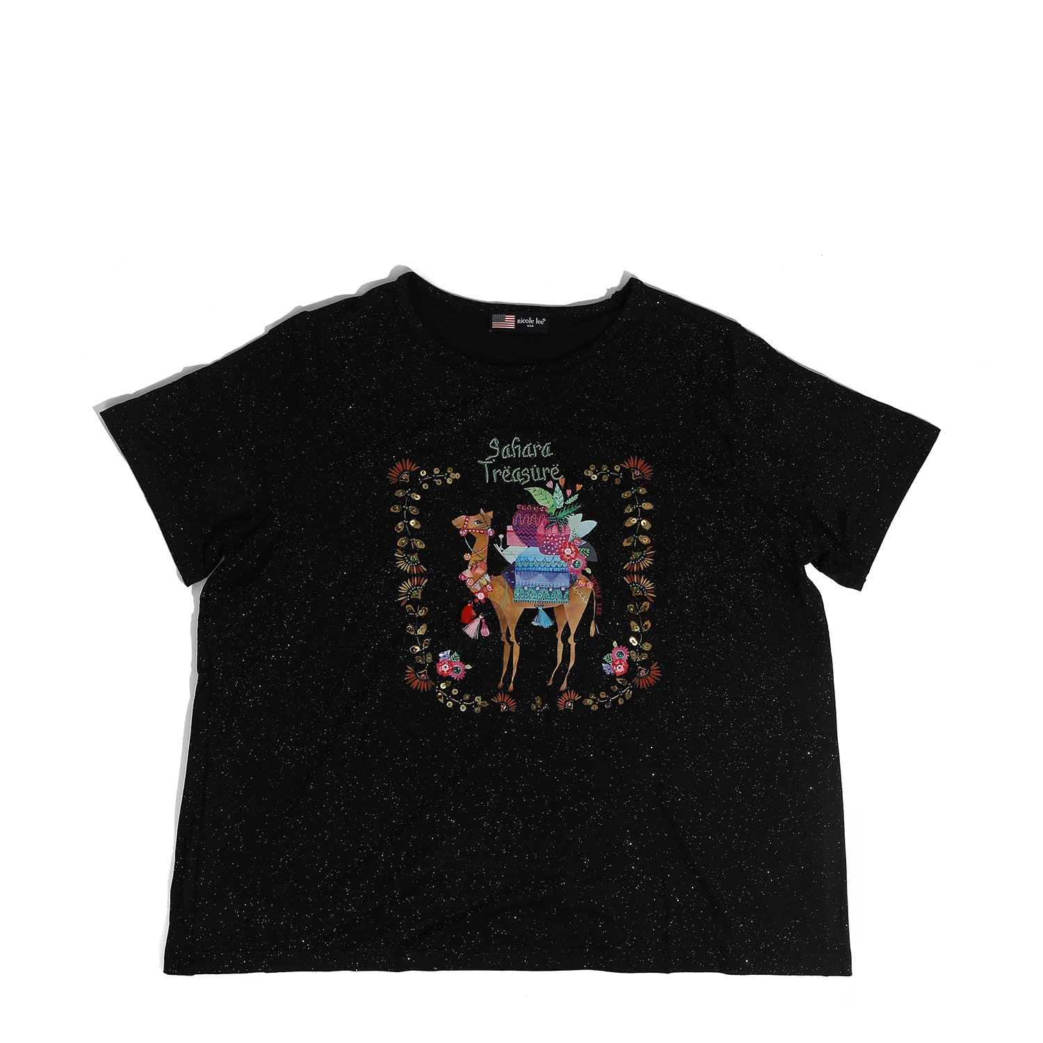 T -Shirt avec imprimé (trésor du Sahara)