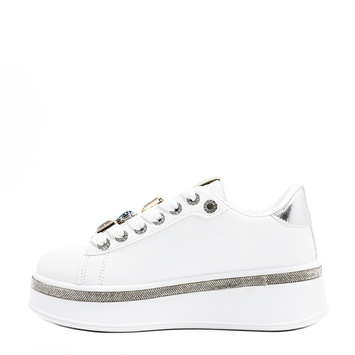 FASHION SNEAKERS WITH RHINESTONE (<tc>MARTHA TRAVELS ITALY</tc>)