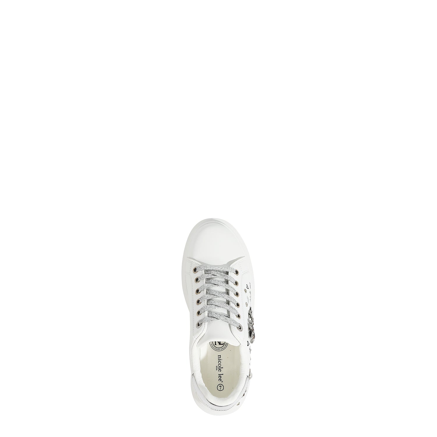 SNEAKERS PLATFORM CON CERNIERE (BIANCO)