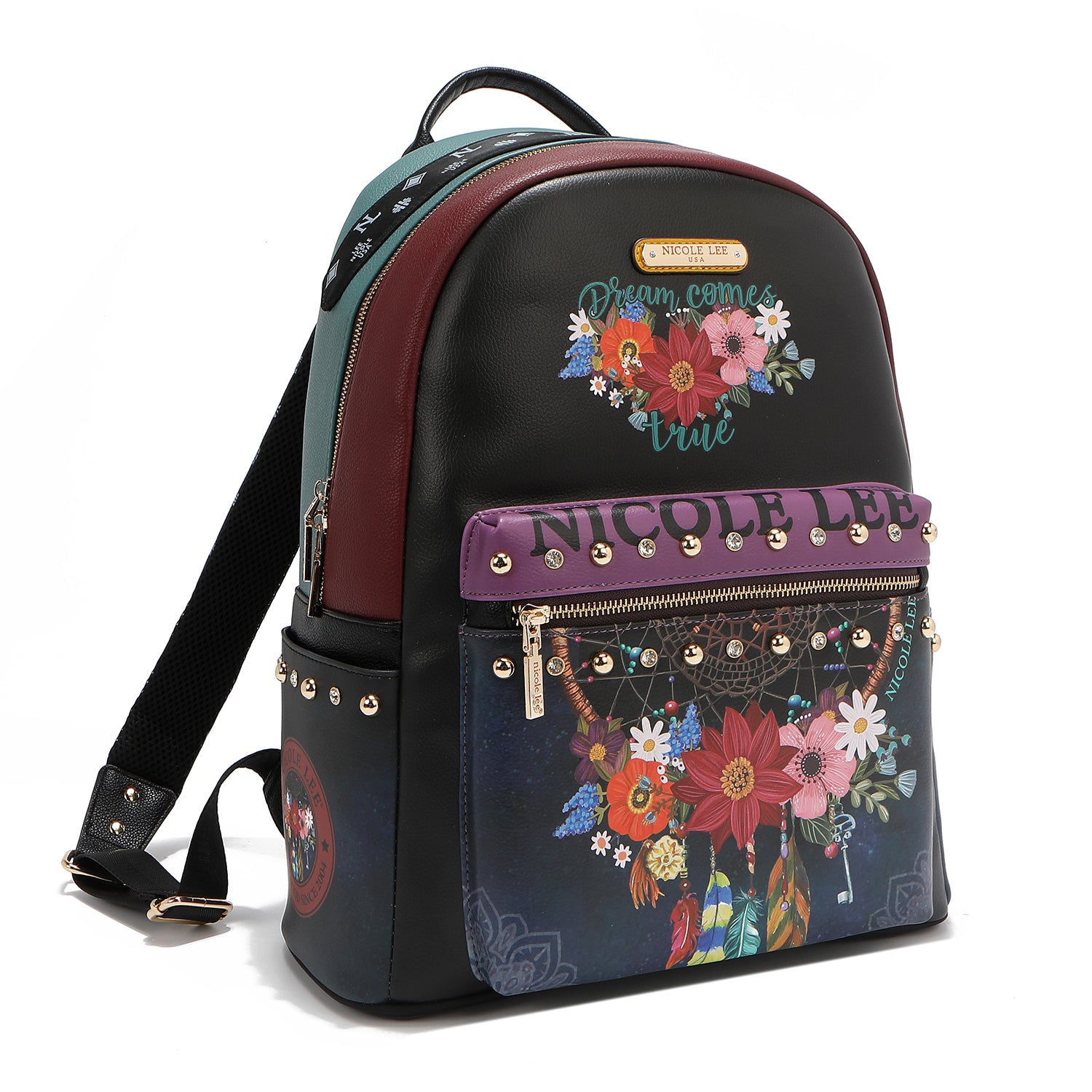 GRAND SAC À DOS MODE AVEC PORT DE CHARGEMENT USB ET SAC (<tc>DREAM COMES TRUE</tc>)