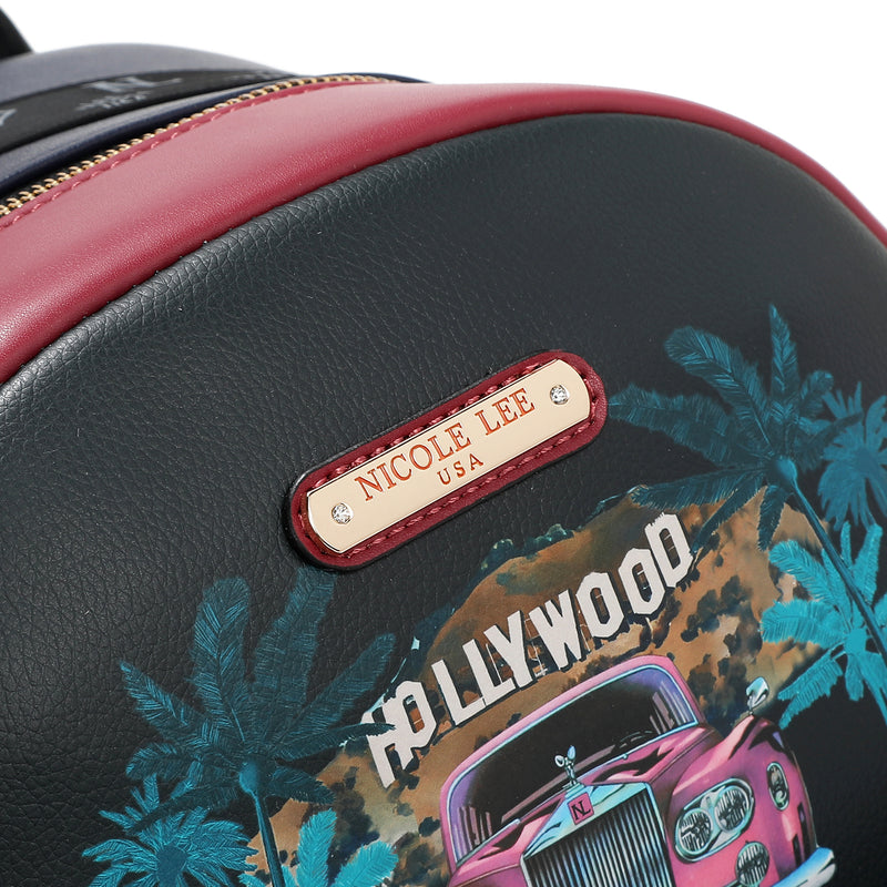 MOCHILA GRANDE COM PORTA DE CARREGAMENTO USB E SACO (<tc>HOLLYWOOD DRIVE</tc> )