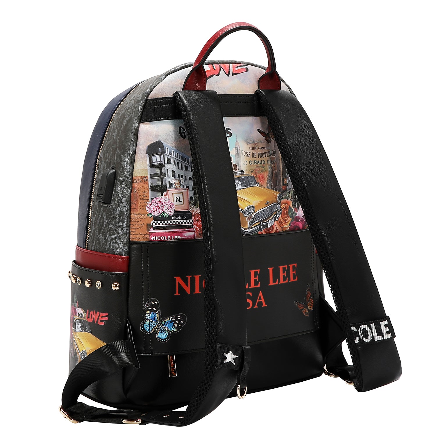 MOCHILA PARA PORTÁTIL CON PUERTO DE CARGA USB (SABINA IMAGINES)