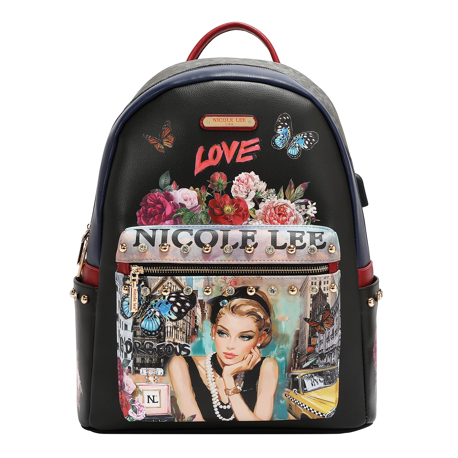 MOCHILA PARA PORTÁTIL CON PUERTO DE CARGA USB (SABINA IMAGINES)