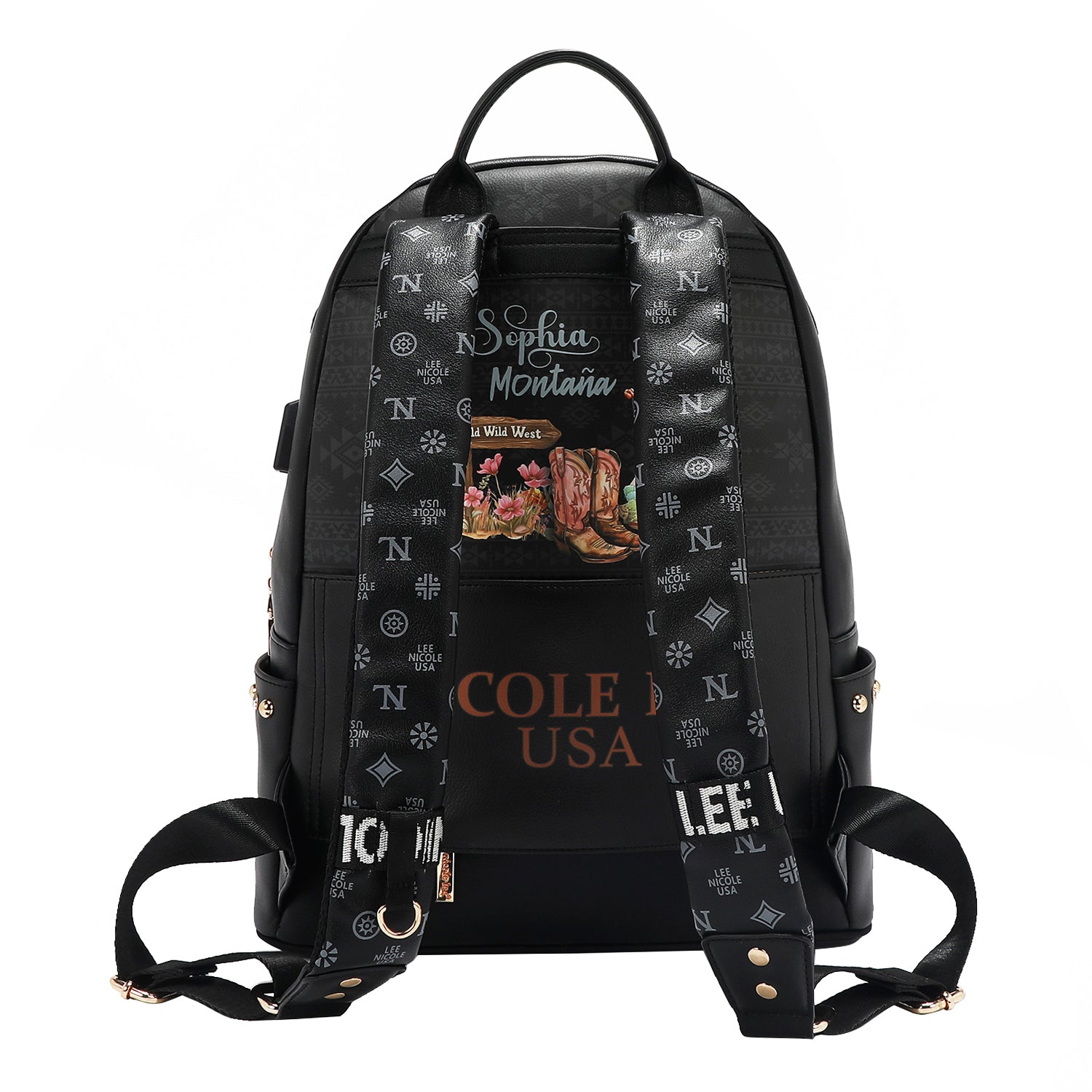 Large Laptop Backpack with USB Charging Port, Protective