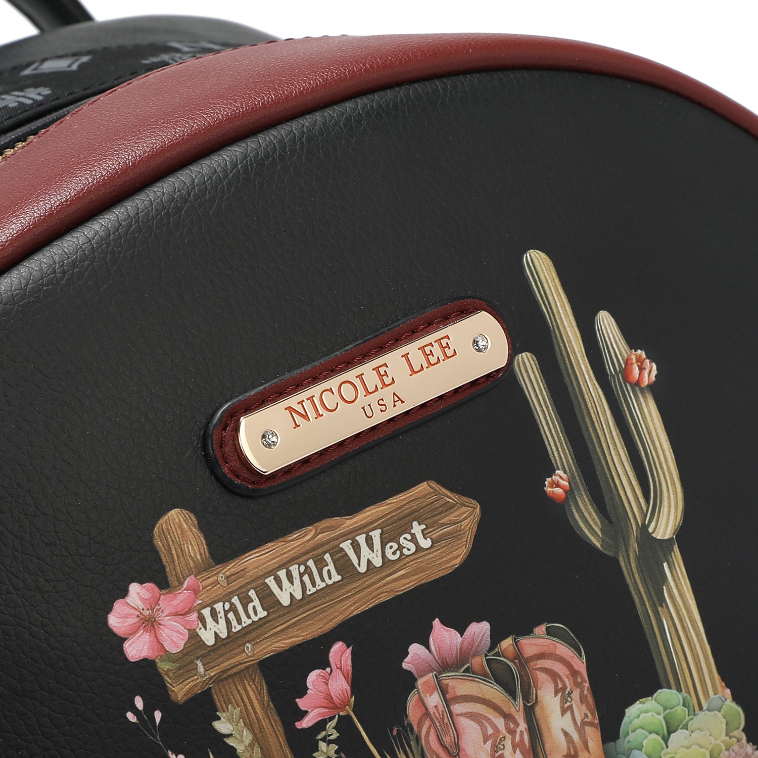 MOCHILA GRANDE DE MODA CON PUERTO DE CARGA USB Y BOLSA (SOFIA MONTANA)