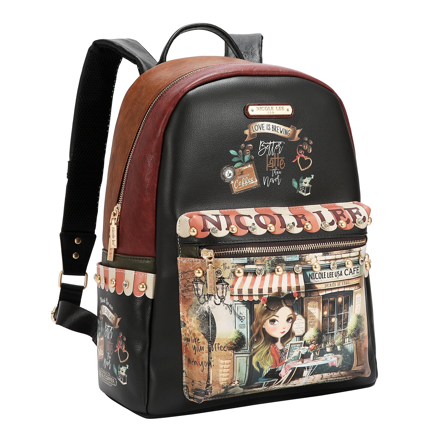 GROSSER MODERRUCKSACK MIT USB-LADEANSCHLUSS UND TASCHE (<tc>Virtual Friend</tc>)