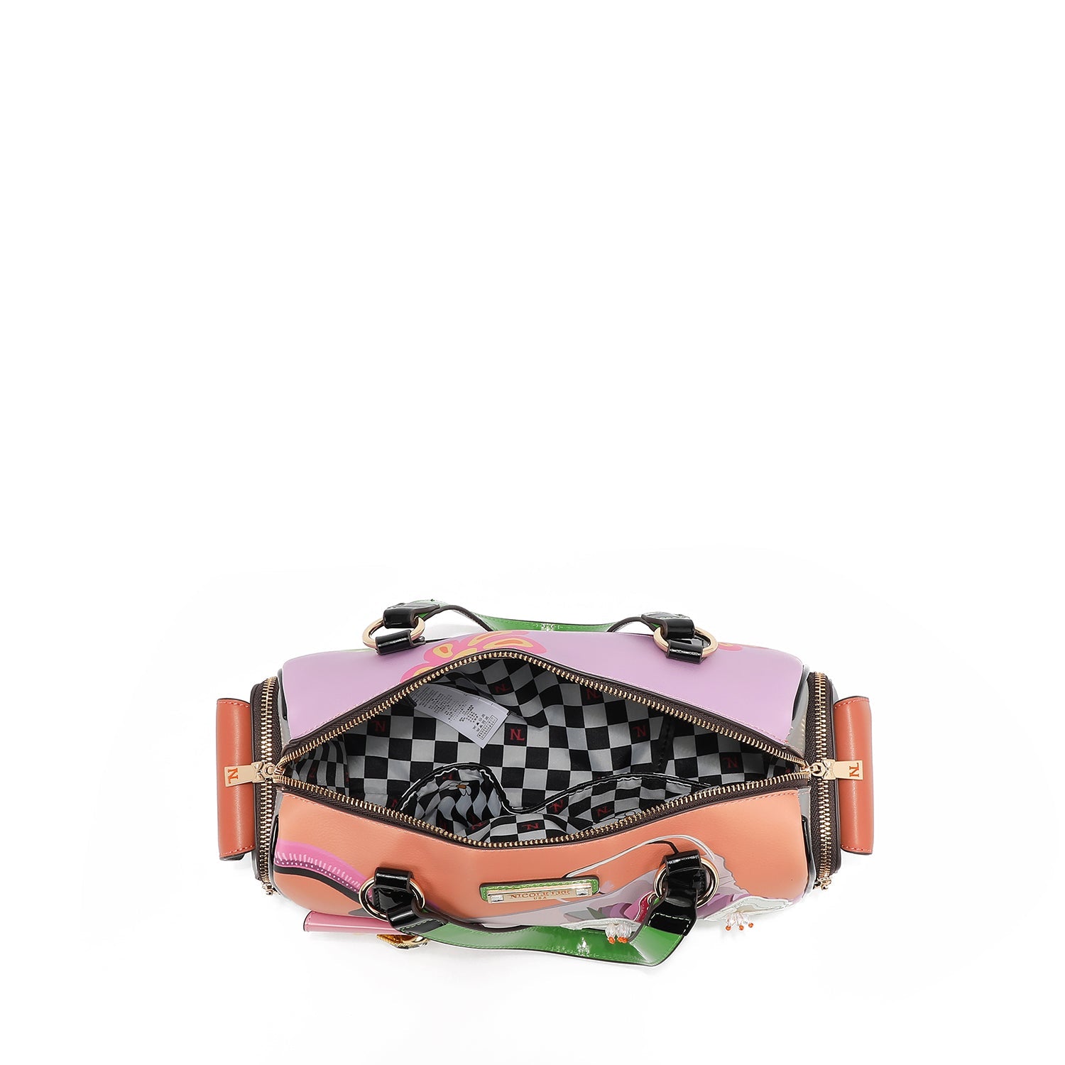 BOLSO ANCHO (VIOLET BLOSSOM)