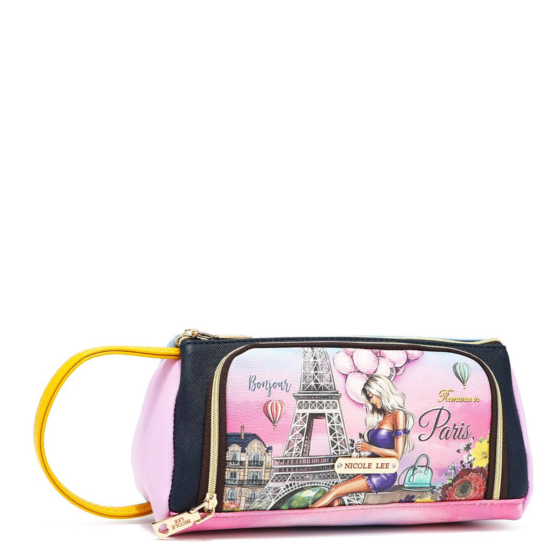 COSMETIC CASE WITH ZIPPER