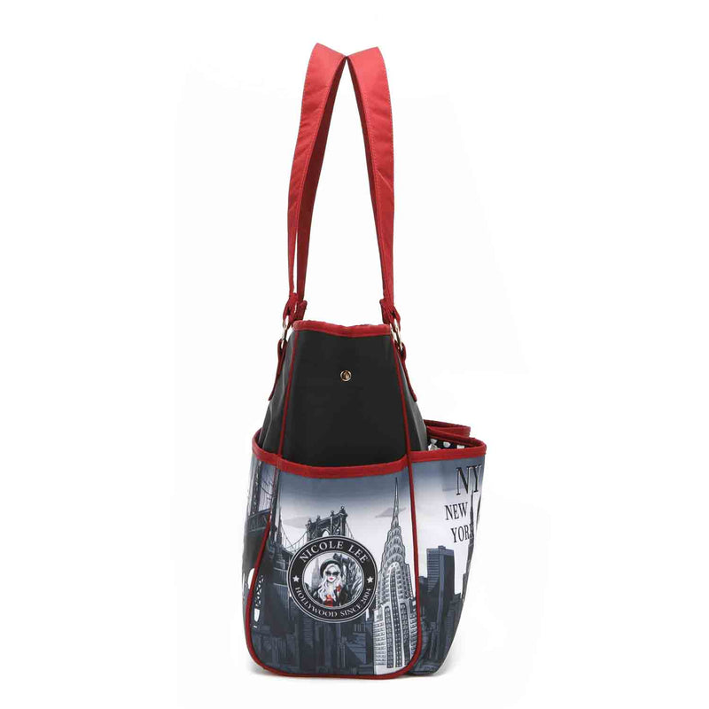 MODERN MULTIFUNCTIONAL DIAPER BAG WITH CHANGING PAD