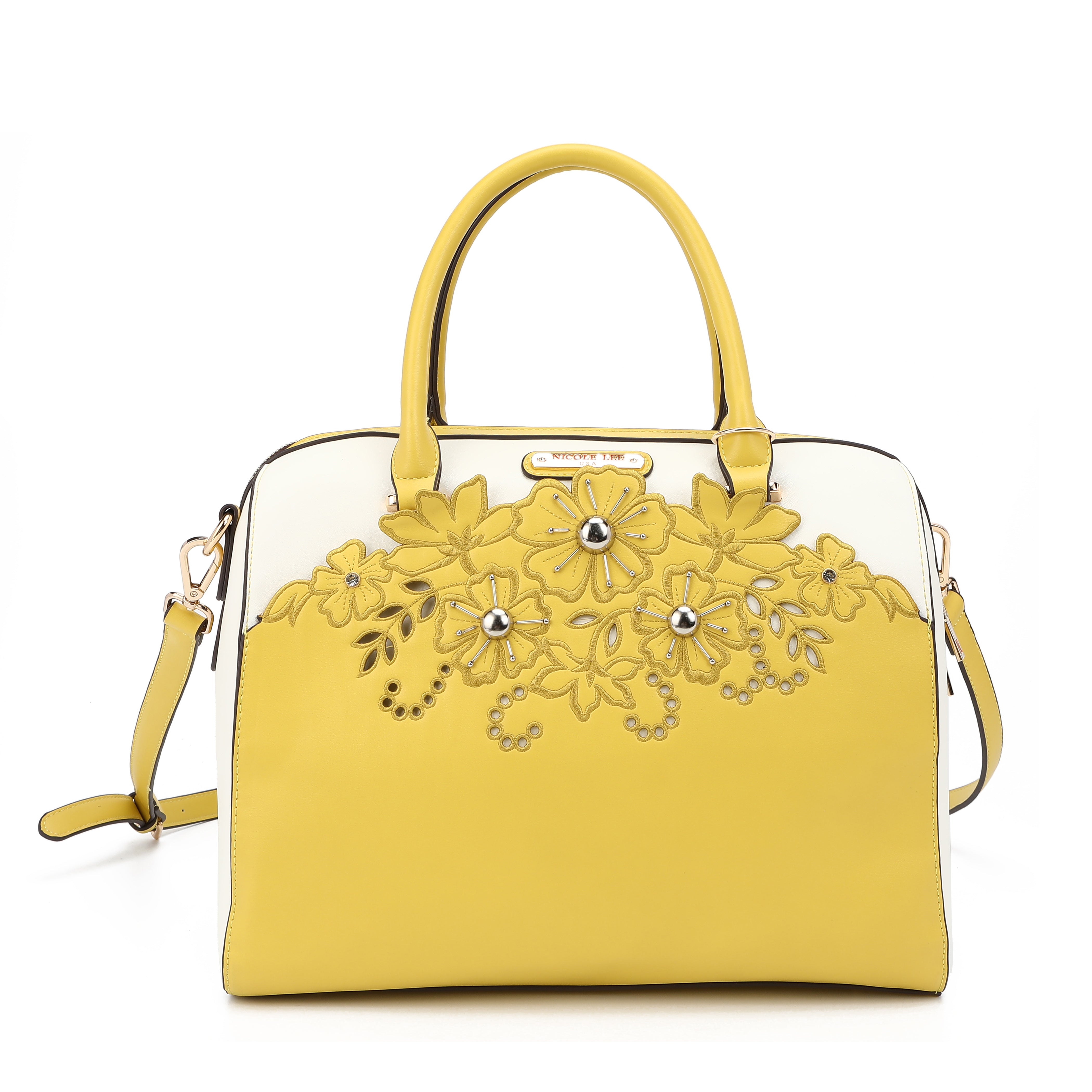 Boston Bike mit blumiger Stickerei